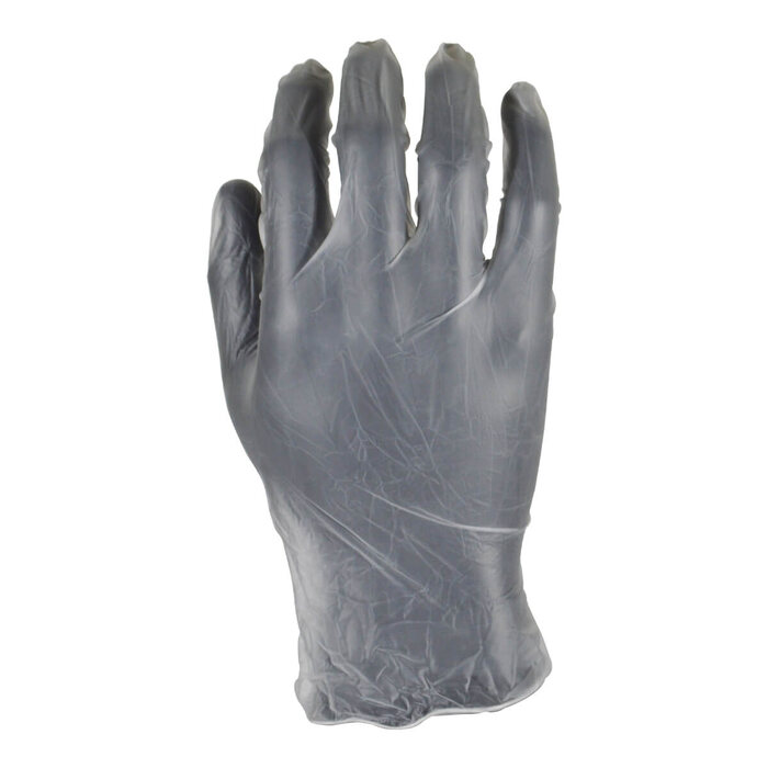 1005PF Caja con 100 guantes de vinil sin polvo